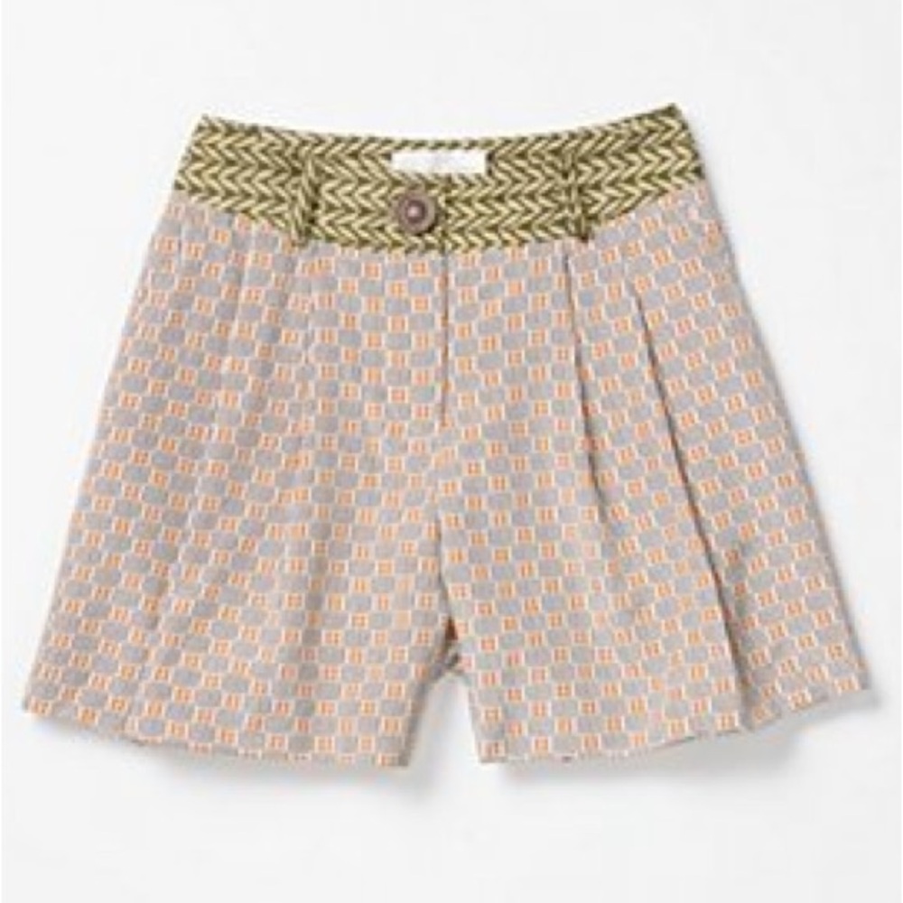Corey Lynn Carter x Anthropologie Disclosed Pleat Stitch Short